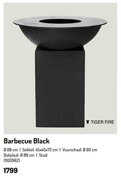Barbecue black