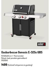 Gasbarbecue genesis e-325s gbs-Weber