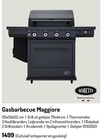 Gasbarbecue maggiore-Boretti