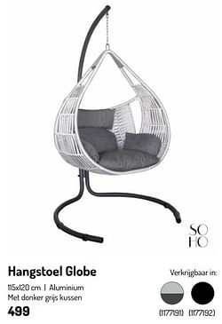 Hangstoel globe