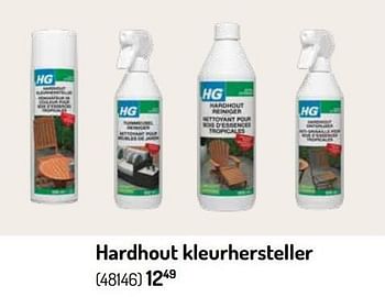 Promoties Hardhout kleurhersteller - HG - Geldig van 17/02/2024 tot 31/08/2024 bij Oh'Green