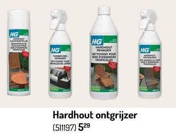 Promotions Hardhout ontgrijzer - HG - Valide de 17/02/2024 à 31/08/2024 chez Oh'Green