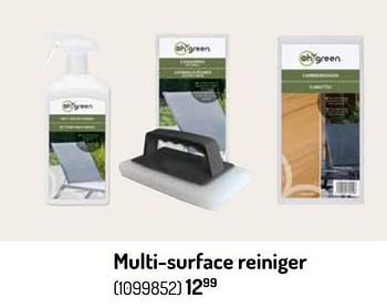 Promoties Multi-surface reiniger - Huismerk - Oh'Green - Geldig van 17/02/2024 tot 31/08/2024 bij Oh'Green