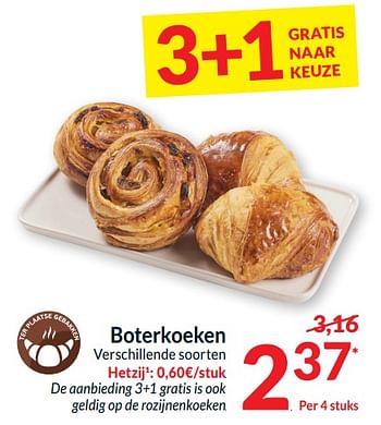 Promoties Boterkoeken - Huismerk - Intermarche - Geldig van 26/03/2024 tot 01/04/2024 bij Intermarche