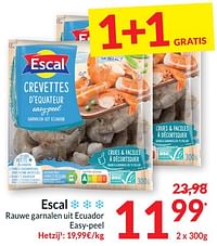 Escal rauwe garnalen uit ecuador easy-peel-Escal
