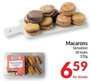 Promoties Macarons - Huismerk - Intermarche - Geldig van 26/03/2024 tot 01/04/2024 bij Intermarche