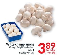Witte champignons-Huismerk - Intermarche