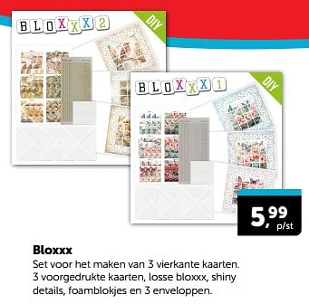 Promoties Bloxxx - Huismerk - Boekenvoordeel - Geldig van 23/03/2024 tot 31/03/2024 bij BoekenVoordeel