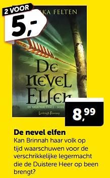 Promoties De nevel elfen - Huismerk - Boekenvoordeel - Geldig van 23/03/2024 tot 31/03/2024 bij BoekenVoordeel