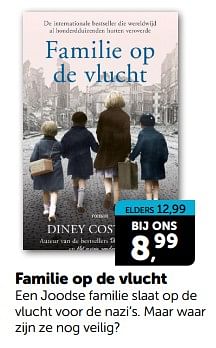 Promoties Familie op de vlucht - Huismerk - Boekenvoordeel - Geldig van 23/03/2024 tot 31/03/2024 bij BoekenVoordeel