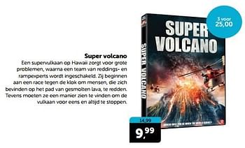 Promoties Films super volcano - Huismerk - Boekenvoordeel - Geldig van 23/03/2024 tot 31/03/2024 bij BoekenVoordeel