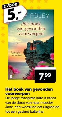 Promoties Het boek van gevonden voorwerpen - Huismerk - Boekenvoordeel - Geldig van 23/03/2024 tot 31/03/2024 bij BoekenVoordeel