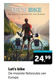 Promoties Let`s bike - Huismerk - Boekenvoordeel - Geldig van 23/03/2024 tot 31/03/2024 bij BoekenVoordeel
