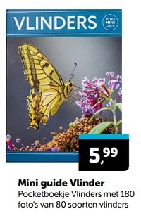 Mini guide vlinder-Huismerk - Boekenvoordeel