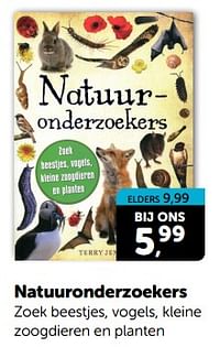 Natuuronderzoekers-Huismerk - Boekenvoordeel