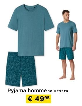 Promoties Pyjama homme schiesser - Schiesser - Geldig van 01/03/2024 tot 31/03/2024 bij Molecule