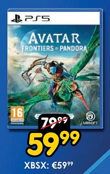 Promotions Avatar frontiers of pandora - Ubisoft - Valide de 16/03/2024 à 14/04/2024 chez ToyChamp