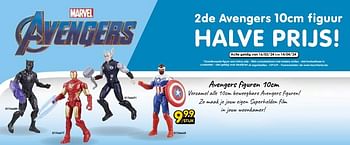 Promoties Avengers figuren - Hasbro - Geldig van 16/03/2024 tot 14/04/2024 bij ToyChamp