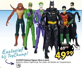 Promoties Batman figuren - Spin Master - Geldig van 16/03/2024 tot 14/04/2024 bij ToyChamp