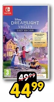 Promotions Disney dreamlight valley cozy edition - Gameloft - Valide de 16/03/2024 à 14/04/2024 chez ToyChamp