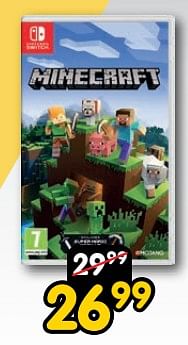 Promoties Minecraft - Mojang - Geldig van 16/03/2024 tot 14/04/2024 bij ToyChamp