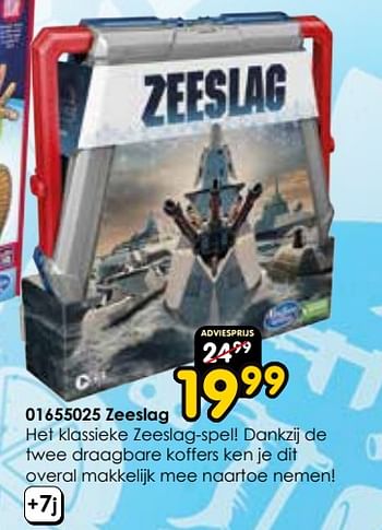 Promotions Zeeslag - Hasbro - Valide de 16/03/2024 à 14/04/2024 chez ToyChamp