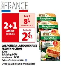 Lasagnes a la bolognaise fleury michon-Fleury Michon