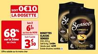 Dosettes classic senseo-Douwe Egberts