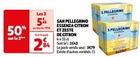 San pellegrino essenza citron et zeste de citron-San Pellegrino