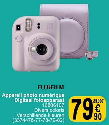 Promotions Fujifilm appareil photo numérique digitaal fotoapparaat 16806107 - Fujifilm - Valide de 19/03/2024 à 30/03/2024 chez Cora