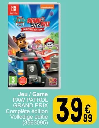 Promoties Jeu - game paw patrol grand prix - Outright Games - Geldig van 19/03/2024 tot 30/03/2024 bij Cora