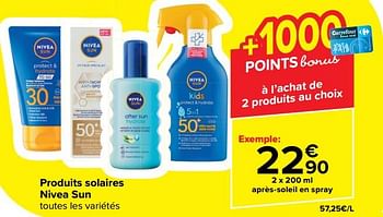 Promotions Après-soleil en spray - Nivea - Valide de 20/03/2024 à 02/04/2024 chez Carrefour