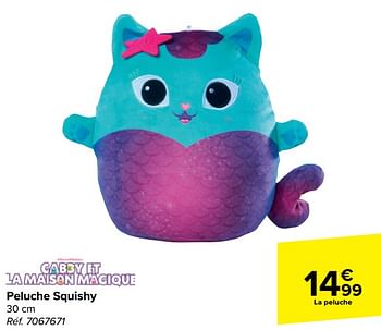 Promoties Peluche squishy - Gabby's Dollhouse - Geldig van 20/03/2024 tot 02/04/2024 bij Carrefour