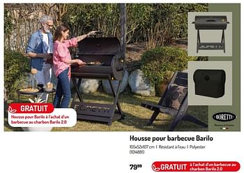 Promoties Housse pour barbecue barilo - Boretti - Geldig van 17/02/2024 tot 31/08/2024 bij Oh'Green