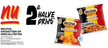 Promoties Belviva oven kroketten - Belviva - Geldig van 27/03/2024 tot 02/04/2024 bij Jumbo