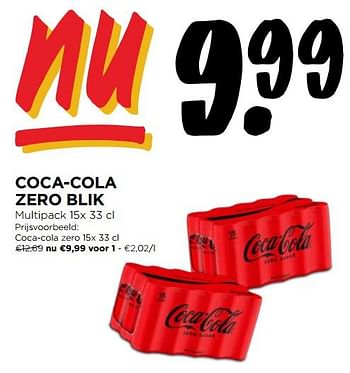 Promoties Coca-cola zero - Coca Cola - Geldig van 27/03/2024 tot 02/04/2024 bij Jumbo