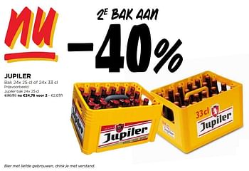 Promoties Jupiler bak - Jupiler - Geldig van 27/03/2024 tot 02/04/2024 bij Jumbo