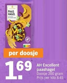 Promotions Ah excellent paashagel - Produit Maison - Albert Heijn - Valide de 25/03/2024 à 01/04/2024 chez Albert Heijn