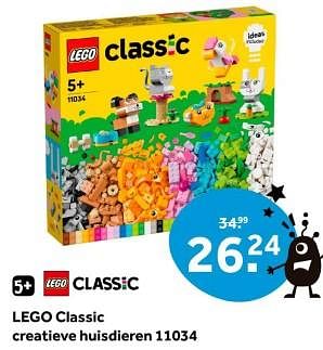 Promoties Lego classic creatieve huisdieren 11034 - Lego - Geldig van 22/03/2024 tot 03/04/2024 bij Intertoys