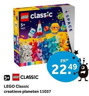Promoties Lego classic creatieve planeten 11037 - Lego - Geldig van 22/03/2024 tot 03/04/2024 bij Intertoys