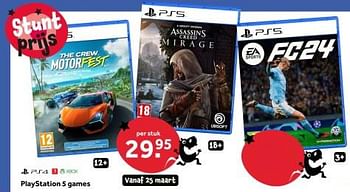 Promotions Playstation 5 games - Produit Maison - Intertoys - Valide de 22/03/2024 à 03/04/2024 chez Intertoys