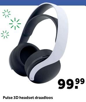 Promotions Pulse 3d headset draadloos - Sony - Valide de 22/03/2024 à 03/04/2024 chez Intertoys