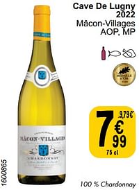 Cave de lugny 2022 mâcon-villages-Witte wijnen