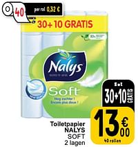 Toiletpapier nalys soft-Nalys