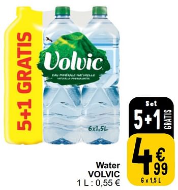 Promoties Water volvic - Volvic - Geldig van 26/03/2024 tot 30/03/2024 bij Cora