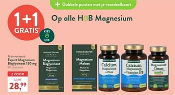 Promotions Expert magnesium bisglycinaat - Produit maison - Holland & Barrett - Valide de 18/03/2024 à 14/04/2024 chez Holland & Barret