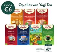 Promoties Green jasmine - Yogi Tea - Geldig van 18/03/2024 tot 14/04/2024 bij Holland & Barret