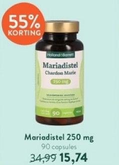 Promotions Mariadistel - Produit maison - Holland & Barrett - Valide de 18/03/2024 à 14/04/2024 chez Holland & Barret