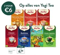 Promoties Classic - Yogi Tea - Geldig van 18/03/2024 tot 14/04/2024 bij Holland & Barret
