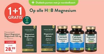 Promotions Expert magnesium bisglycinaat - Produit maison - Holland & Barrett - Valide de 18/03/2024 à 14/04/2024 chez Holland & Barret
